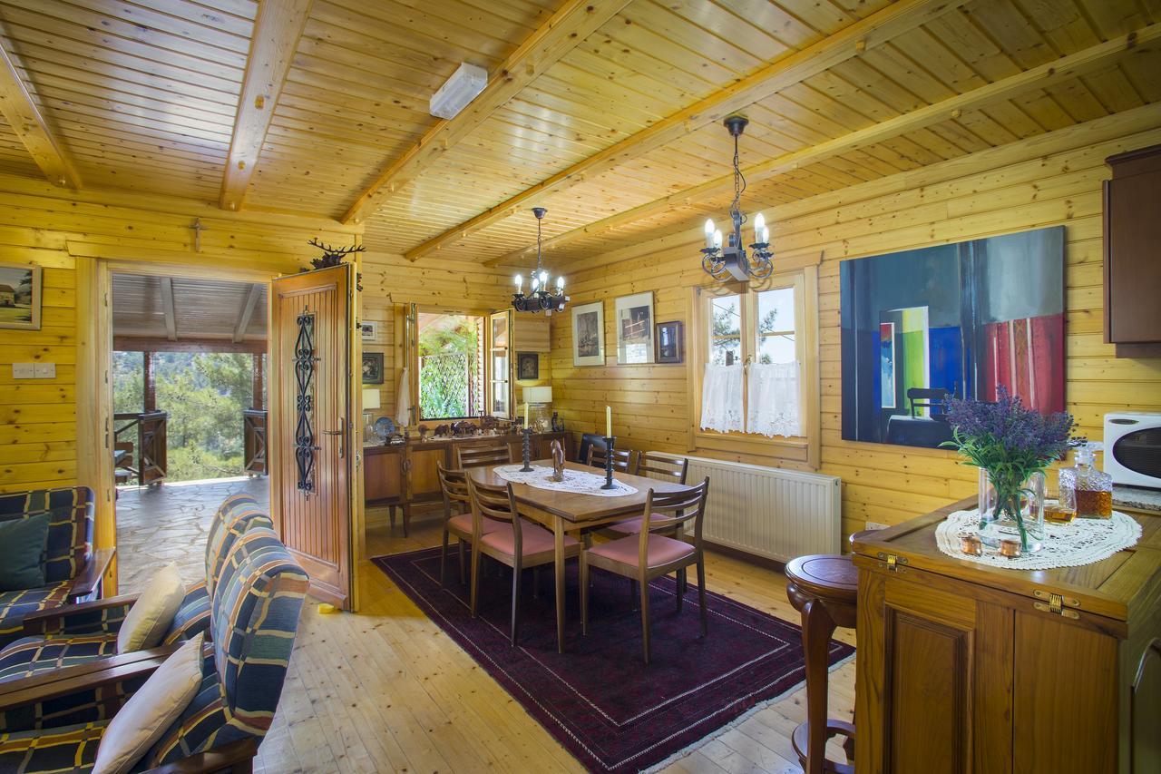 Ricky Chalet Near Troodos Spilia Exteriér fotografie