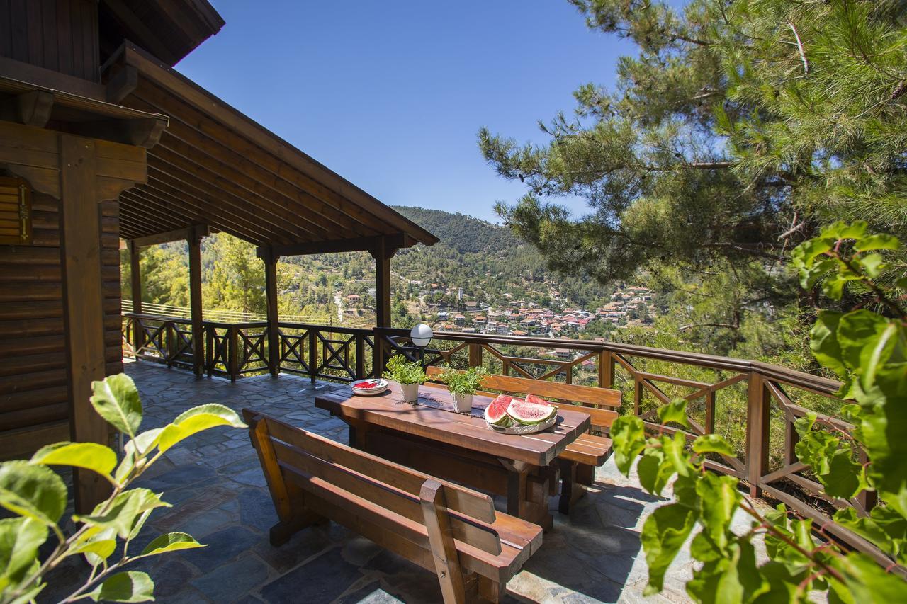 Ricky Chalet Near Troodos Spilia Exteriér fotografie