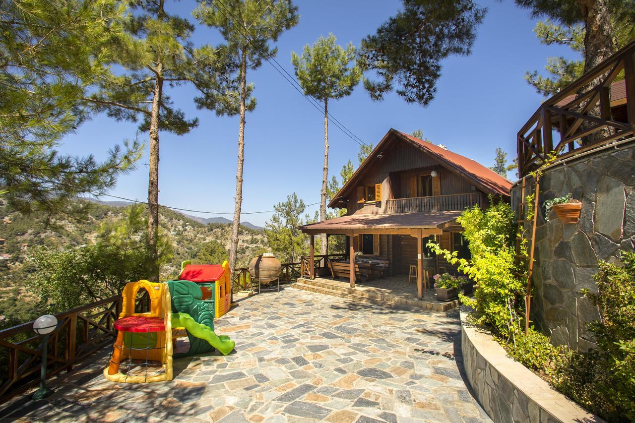 Ricky Chalet Near Troodos Spilia Exteriér fotografie