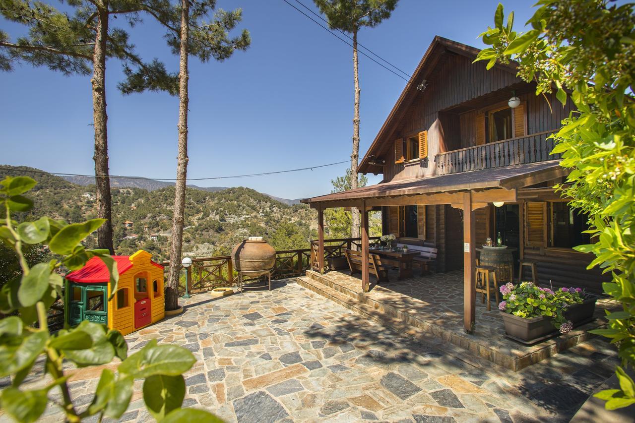 Ricky Chalet Near Troodos Spilia Exteriér fotografie